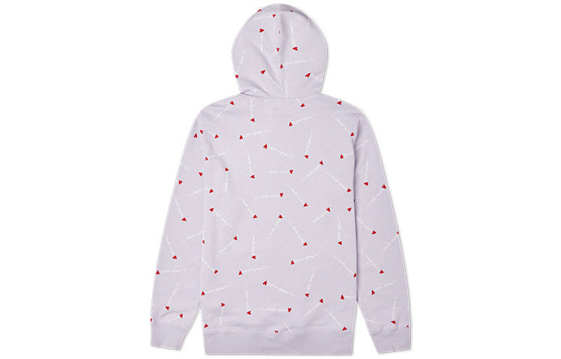 Converse (WMNS) Converse V Day Hoodie 'Purple' 10022411-A02 outlook
