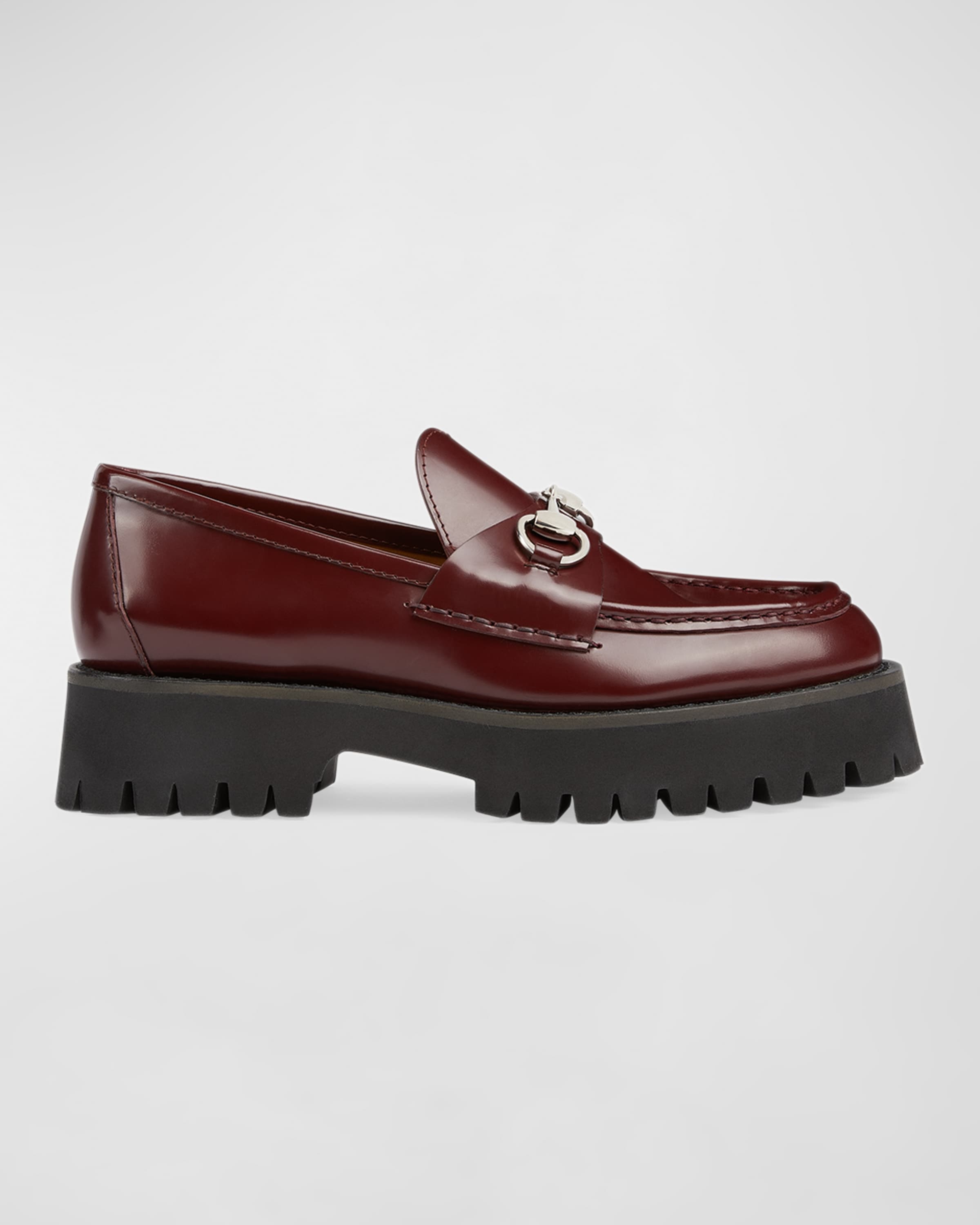 Sylke Leather Bit Loafers - 1