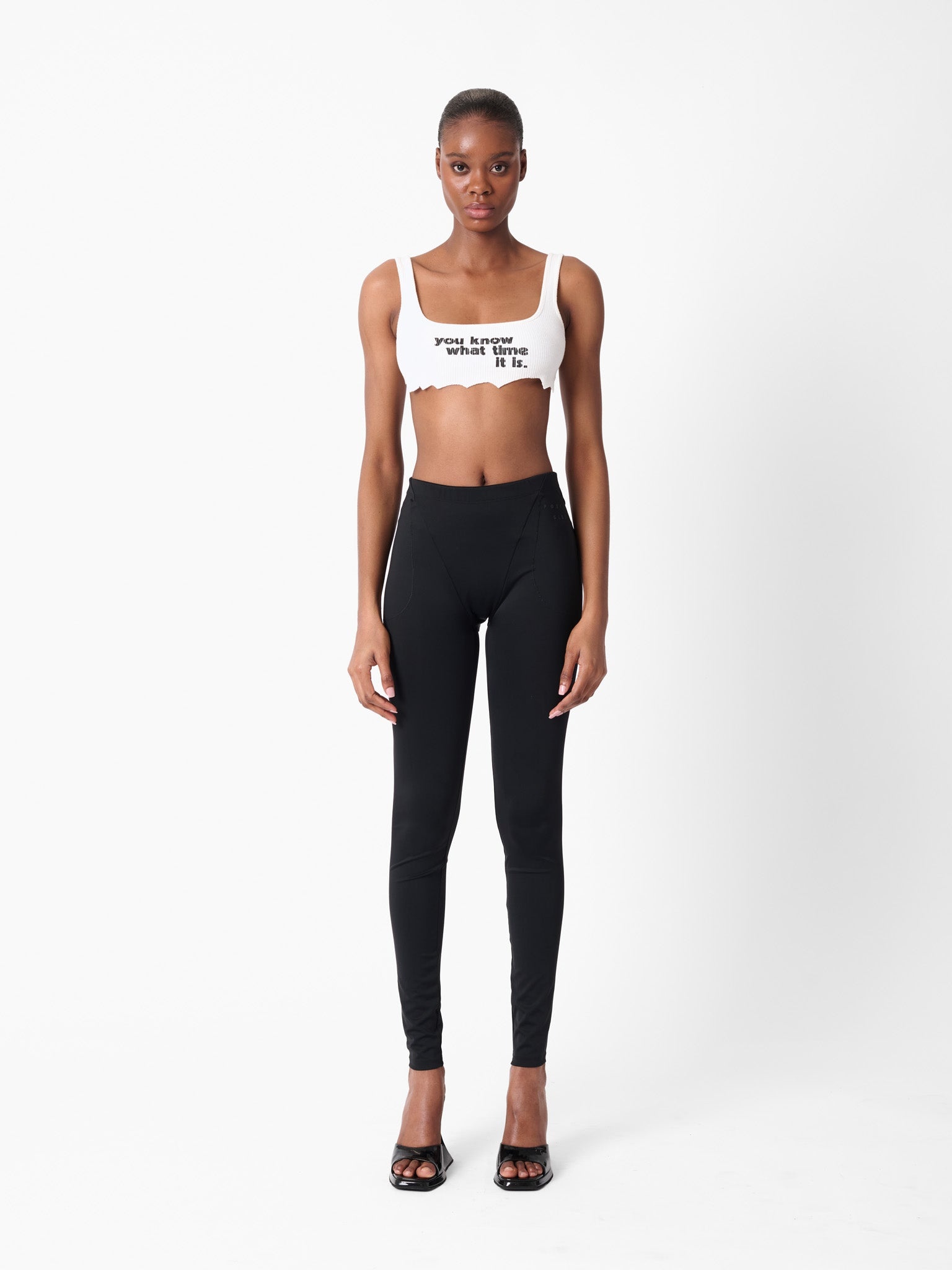 STACY PADDED LEGGINGS BLACK - 2