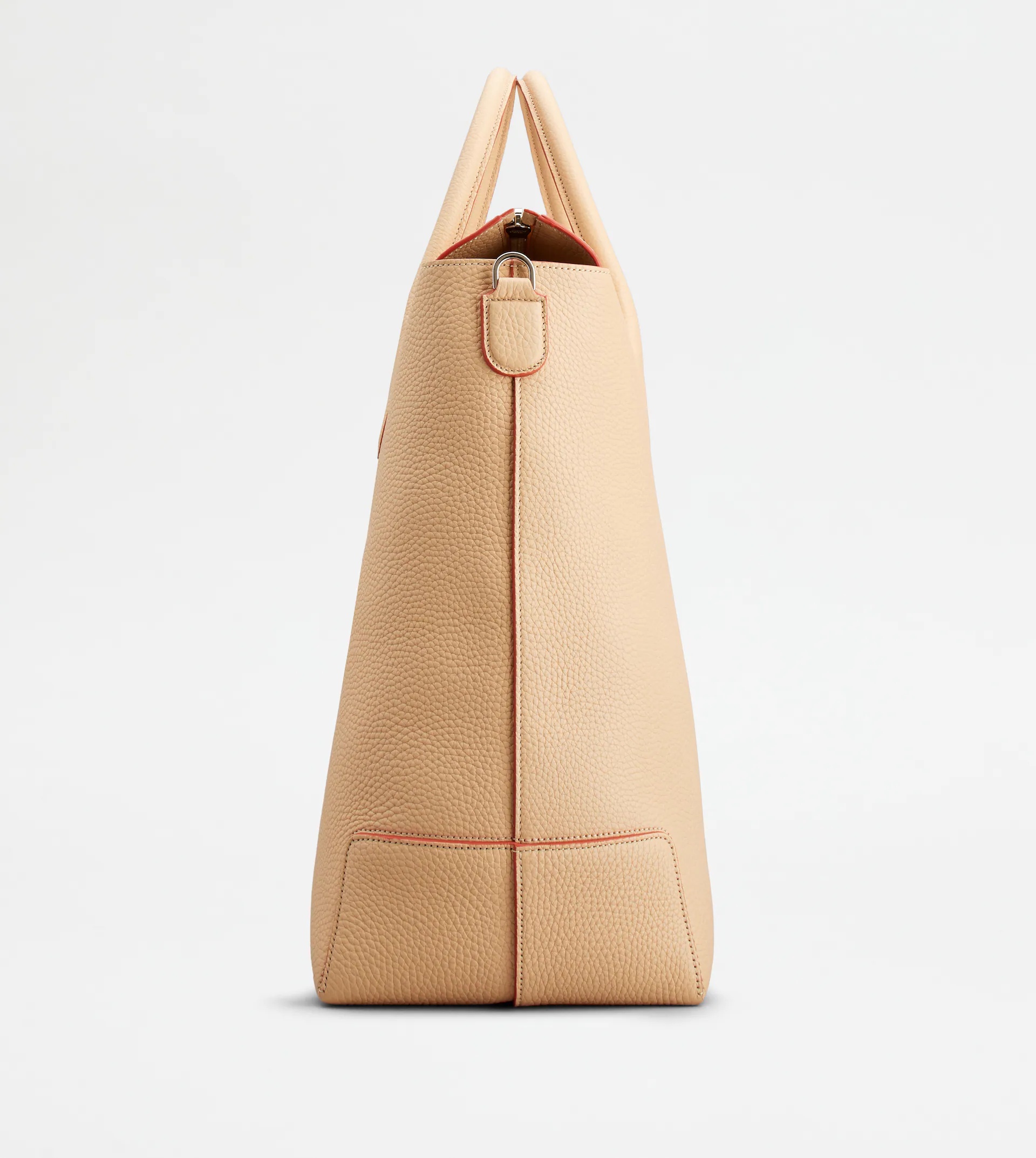 TOD'S DI BAG TRAVEL BAG IN LEATHER - BEIGE 2
