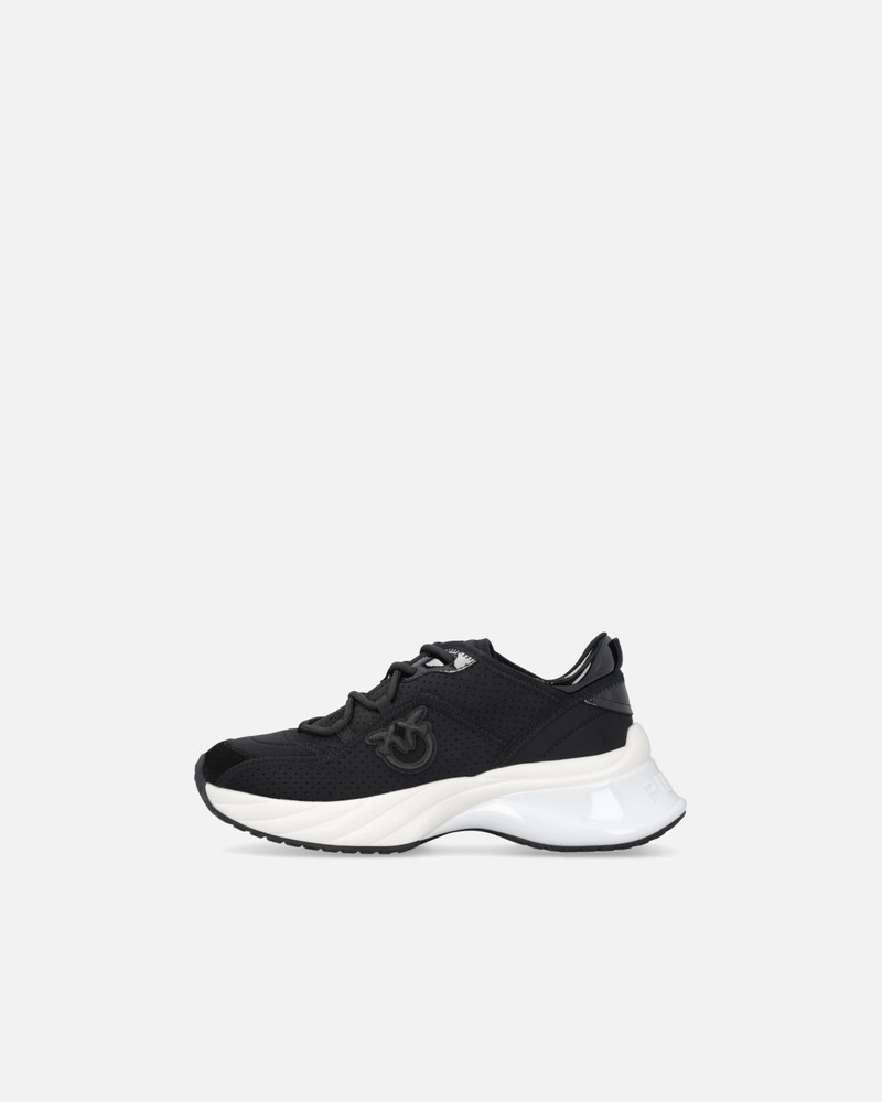 PINKO ARIEL PERFORATED SNEAKERS WITH BIRD LOGO outlook