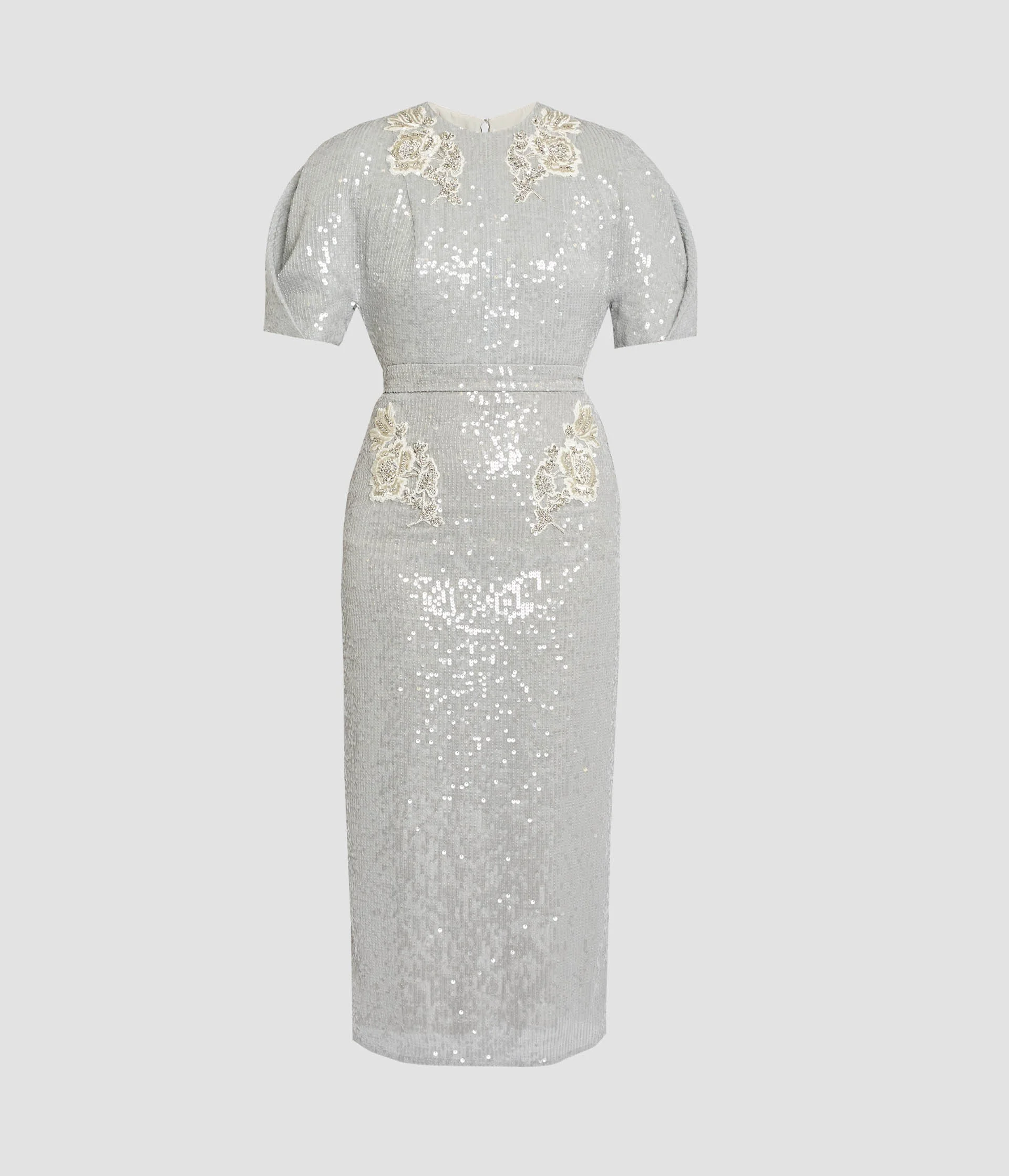 EMBELLISHED SEQUINS MIDI DRESS - 1