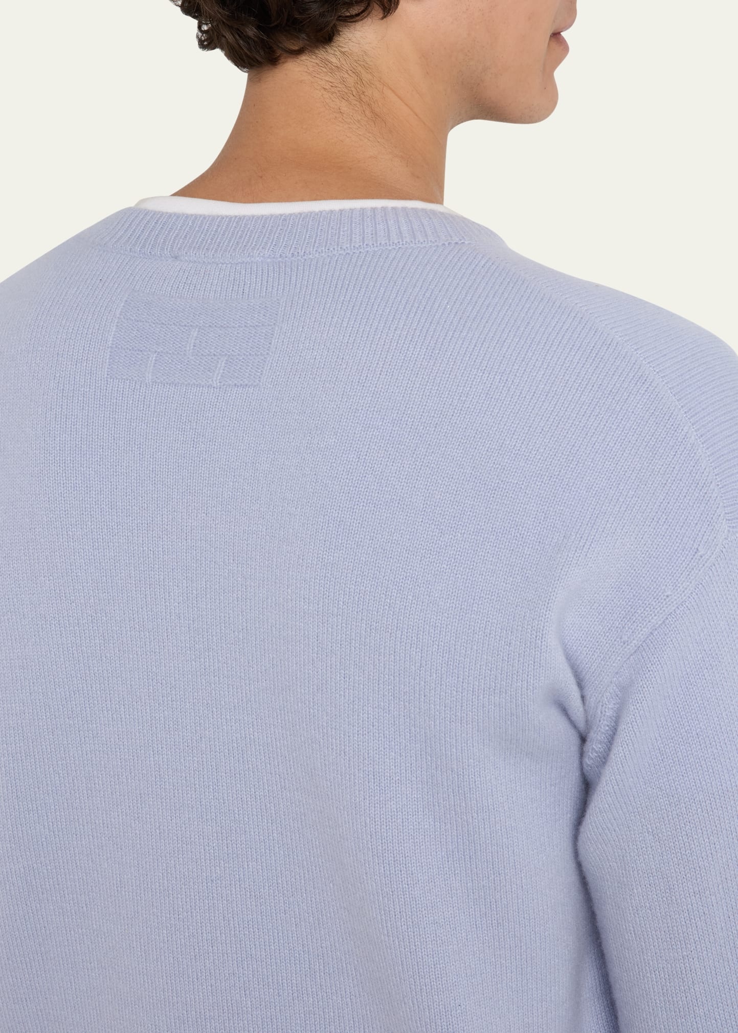 Men's Lightweight Cashmere Pullover - 5