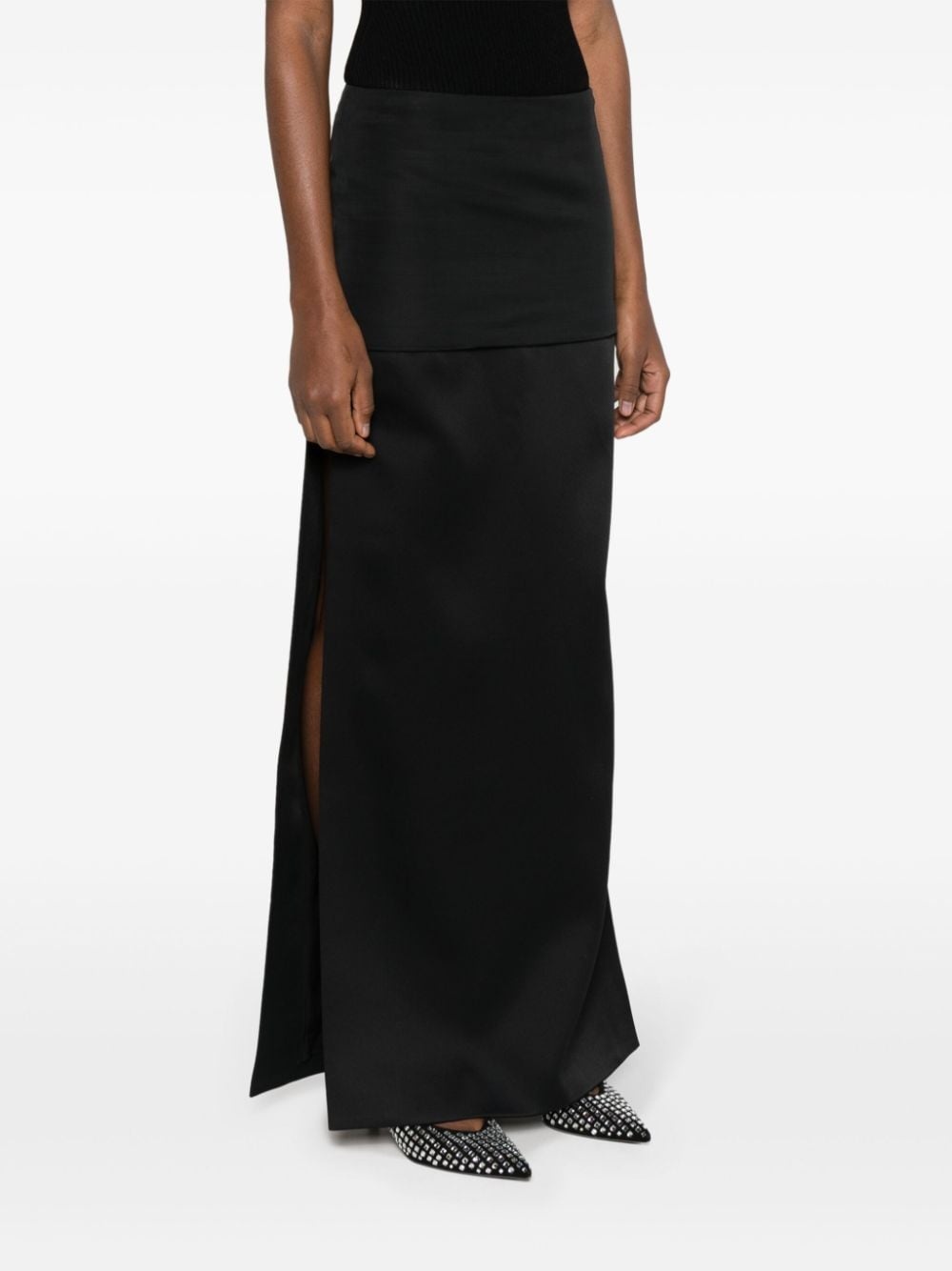 Saxon layered maxi skirt - 3