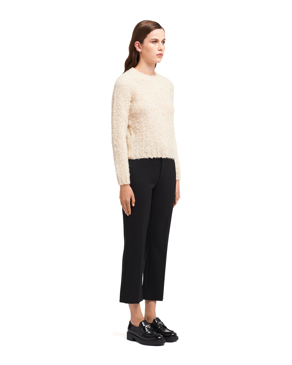 Mohair and cashmere bouclé sweater - 3