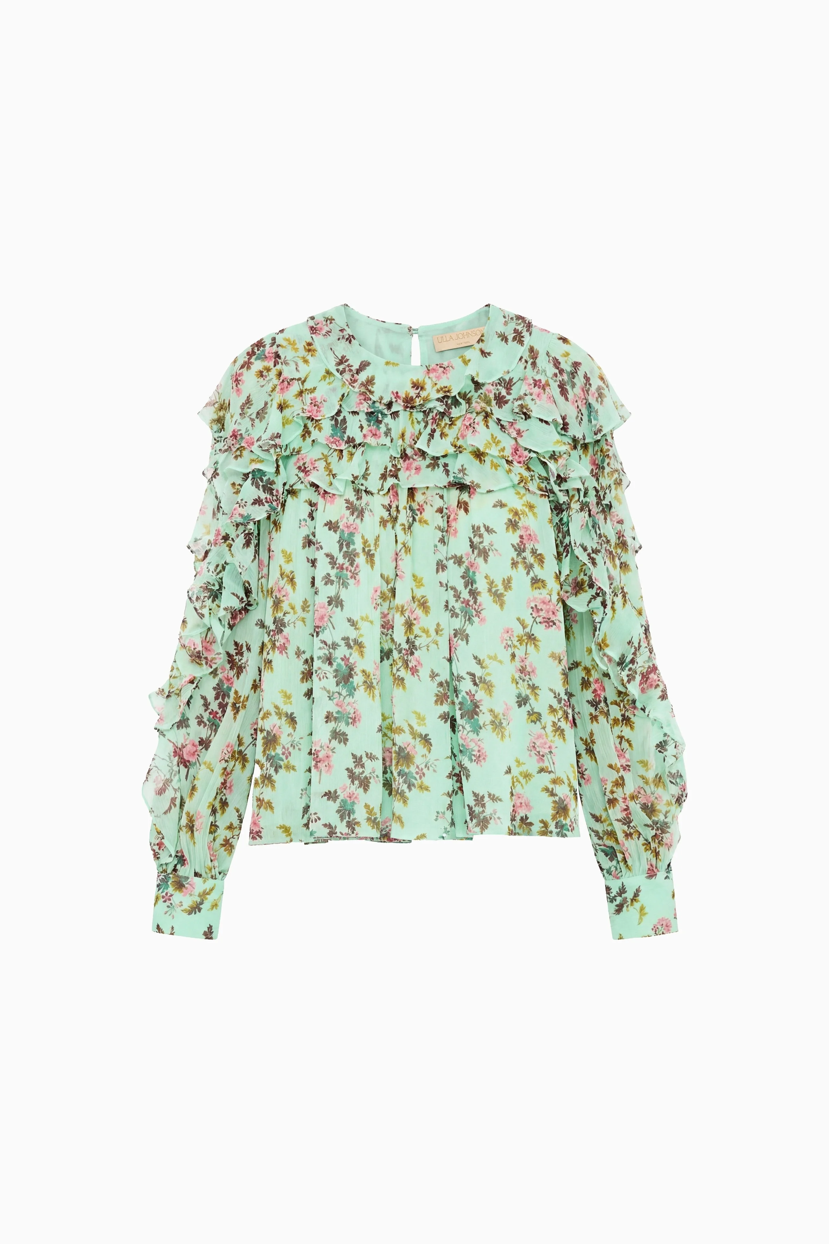 Willow LS Silk Blouse - 1