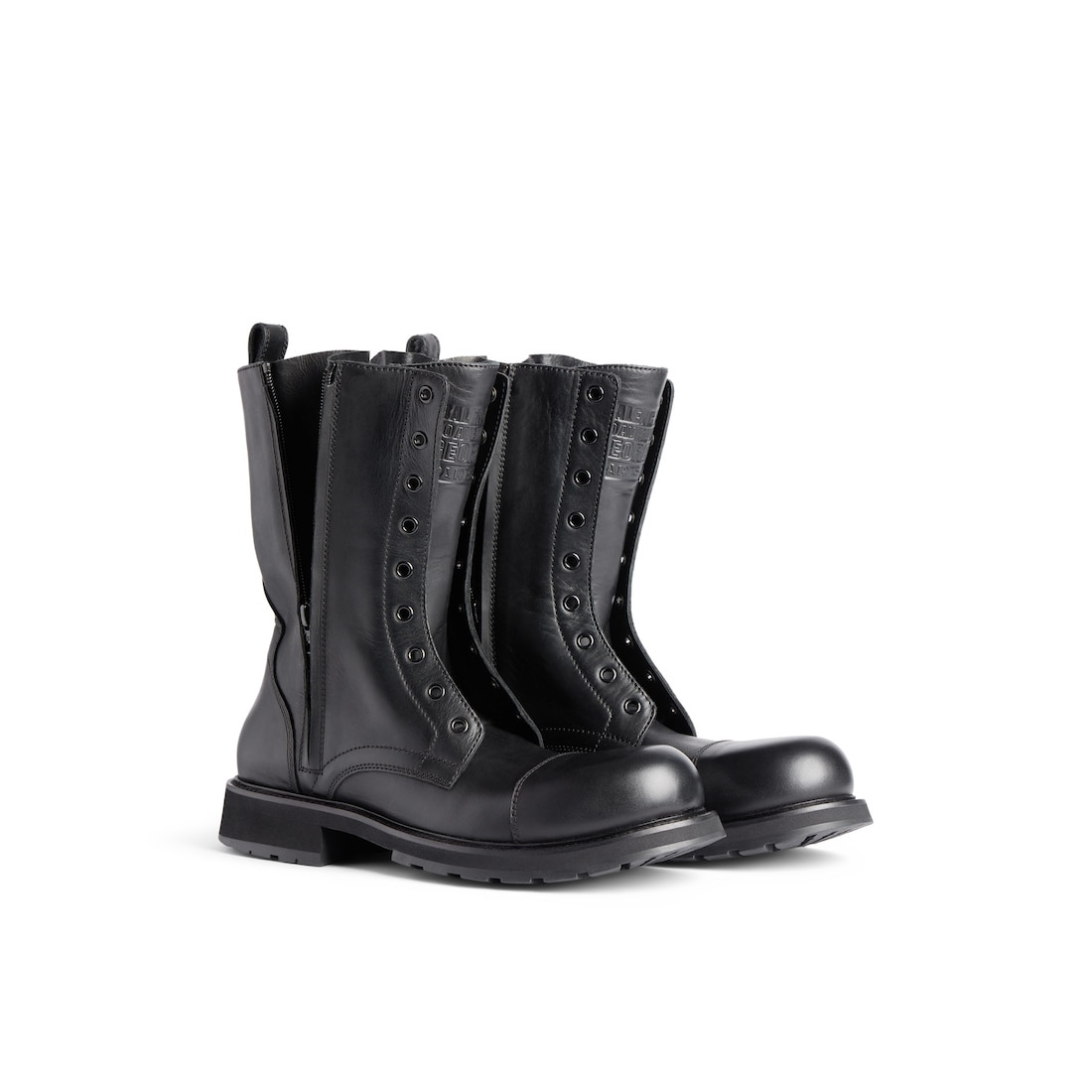 Women's Truck Lace-up Boot in Black - 2