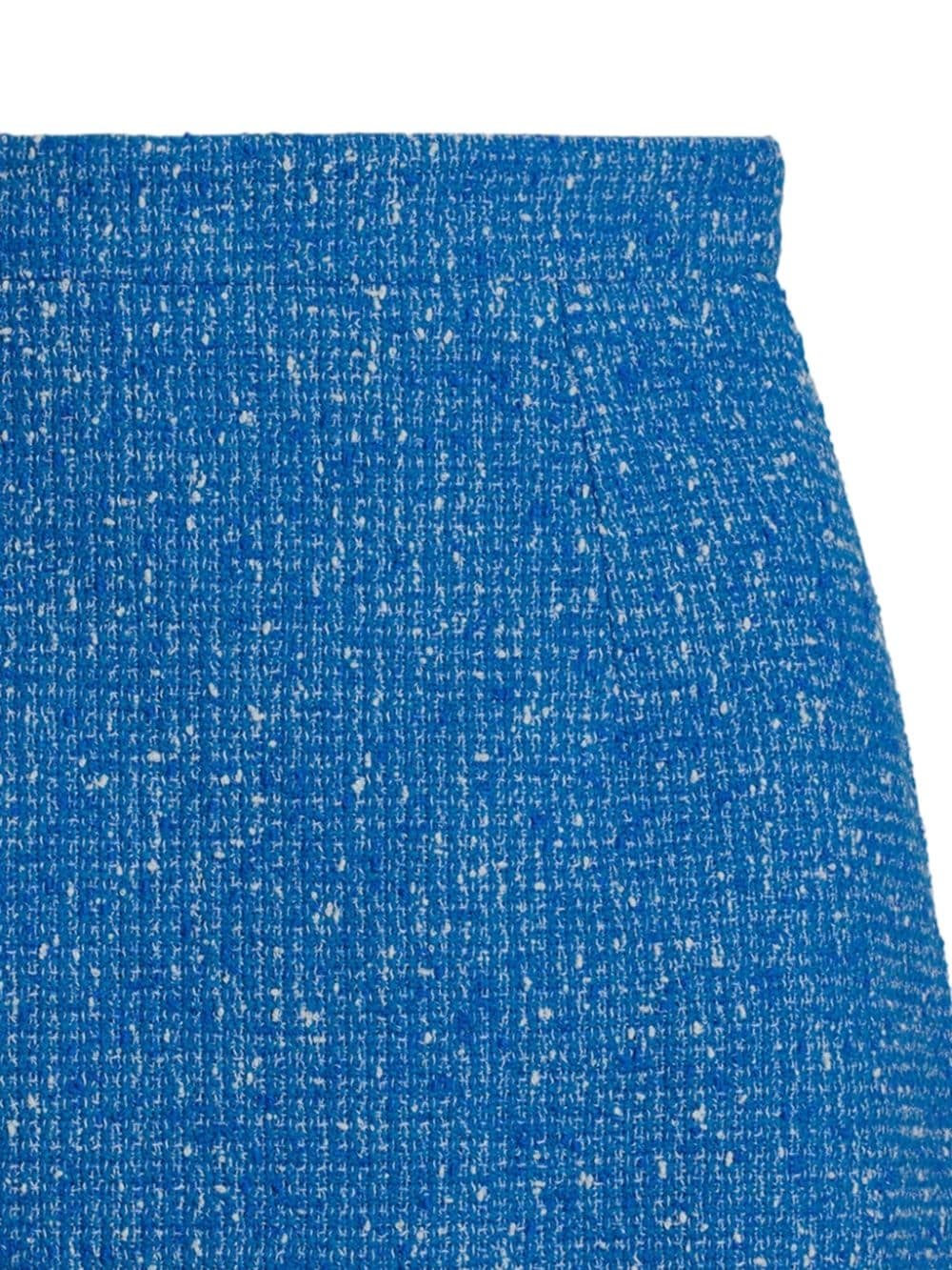 melange mini skirt - 2