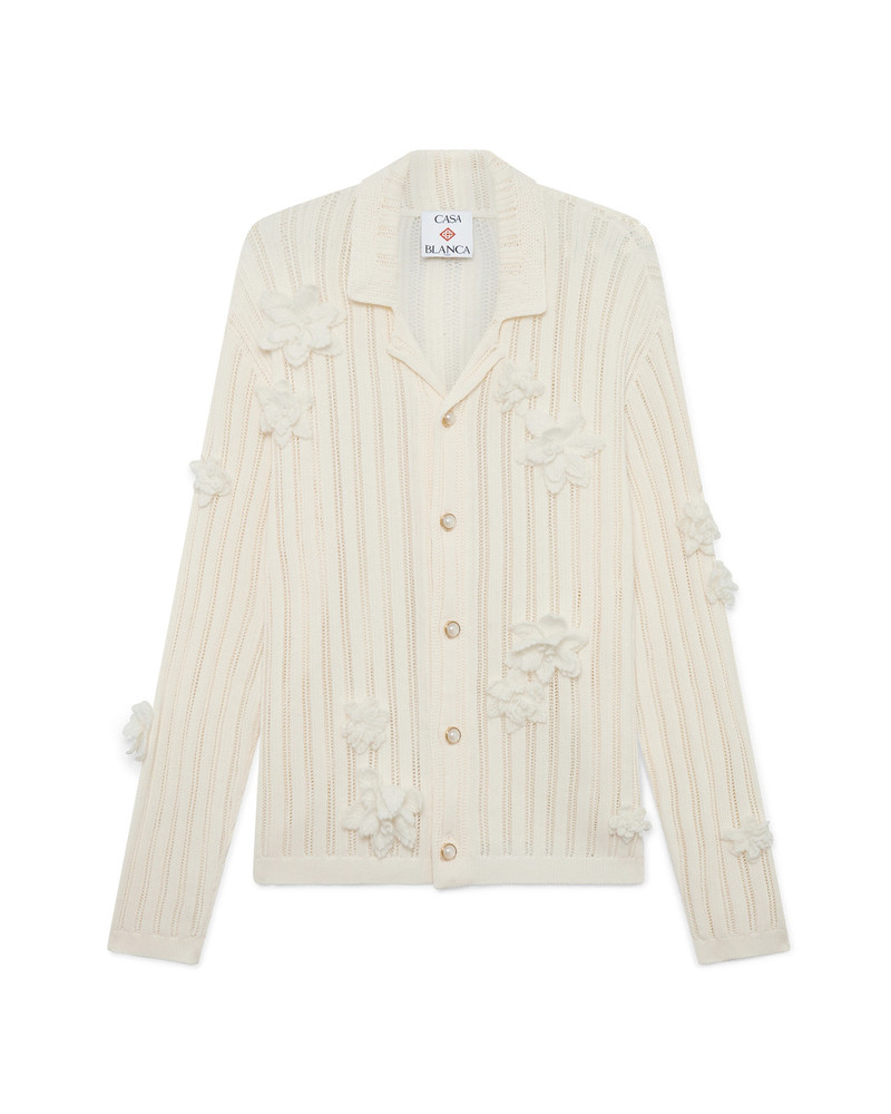Flower Lace Shirt | Casablanca Paris - 1