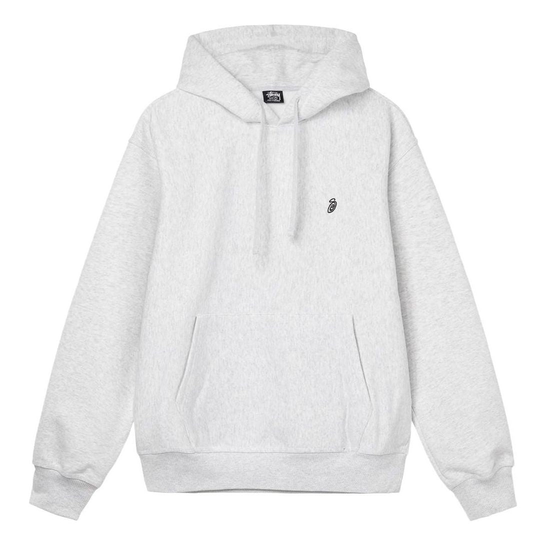 Stussy Swirl Applioue Hoodie 'Light Grey' 118478 - 1