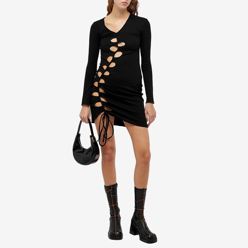 AVAVAV AVAVAV Lace Up Mini Dress outlook