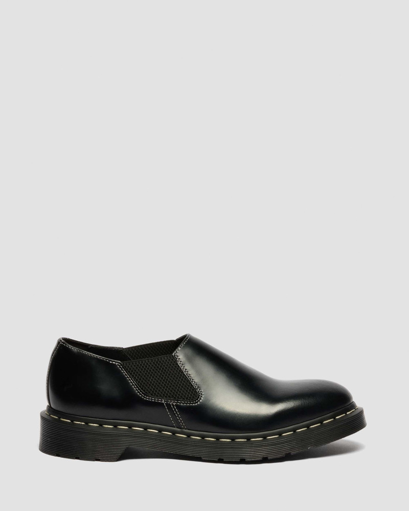 LOUIS Smooth Leather Slip On Shoes 1