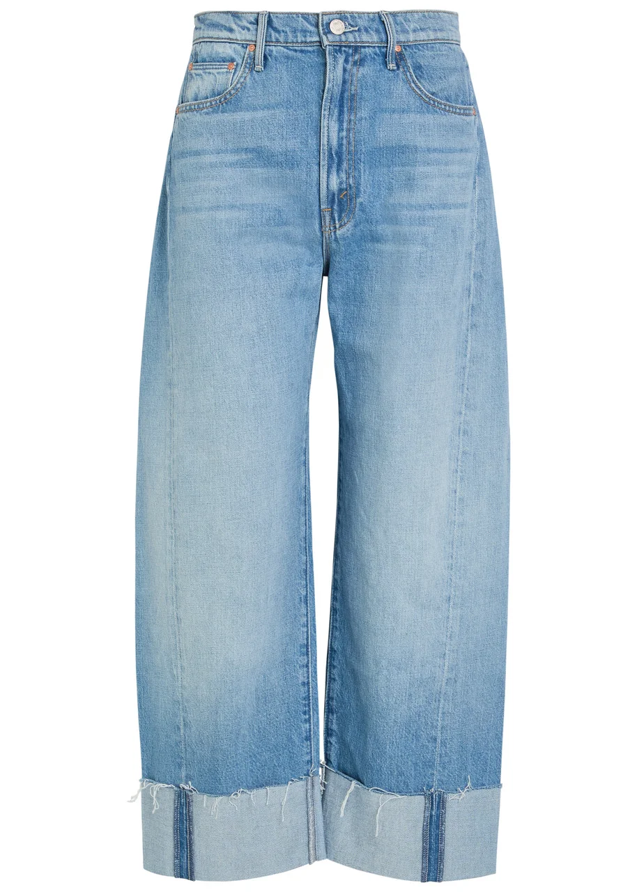 Mother The Half-pipe Ankle Turn-up Barrel-leg Jeans - 1