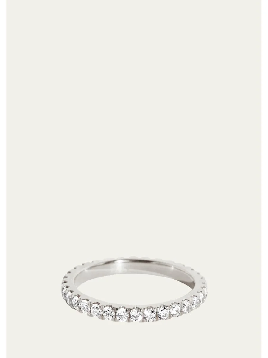 The Infinity 18K White Gold Lab Grown Diamond Band, 0.37tcw - 1