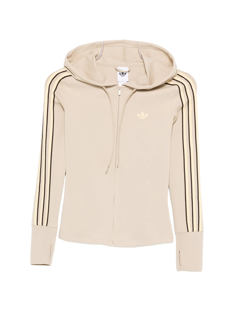 Adidas Striped Hooded Hoodie 1