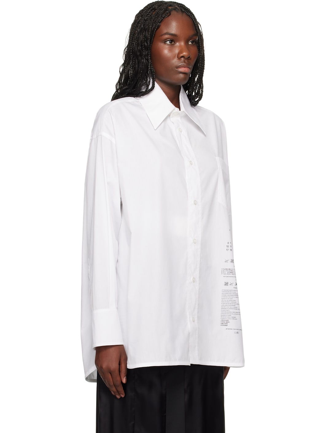 White Poplin Shirt - 2