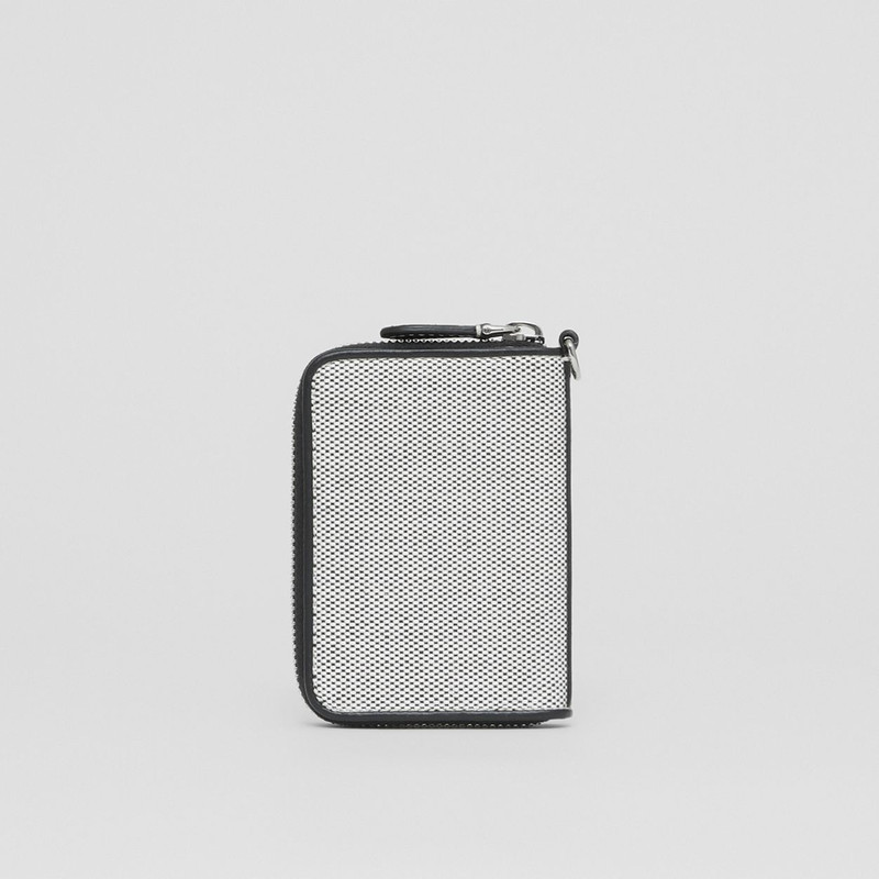 Horseferry Print Cotton Canvas Card Case Lanyard 8