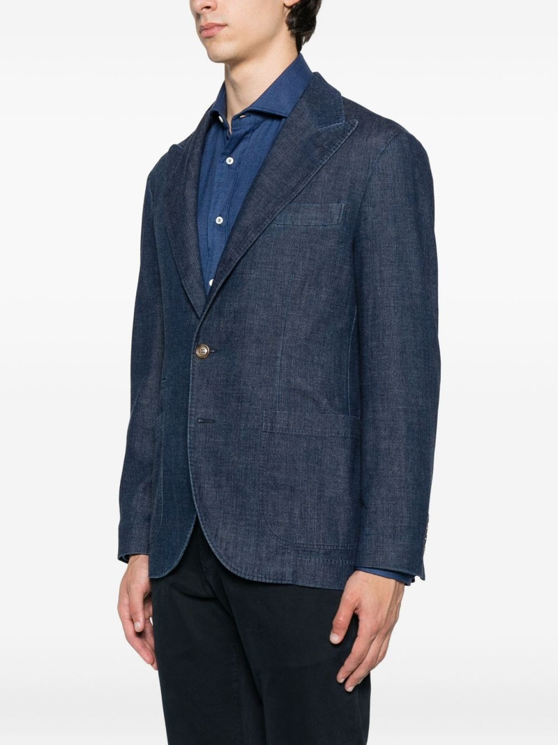 three-button patch-pocket blazer 3