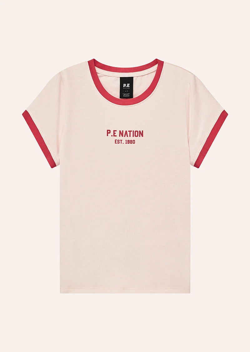 REVEAL BABY TEE IN SOFT PINK - 1