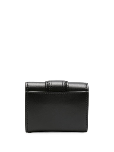 JACQUEMUS Le Compact Bambino leather wallet outlook