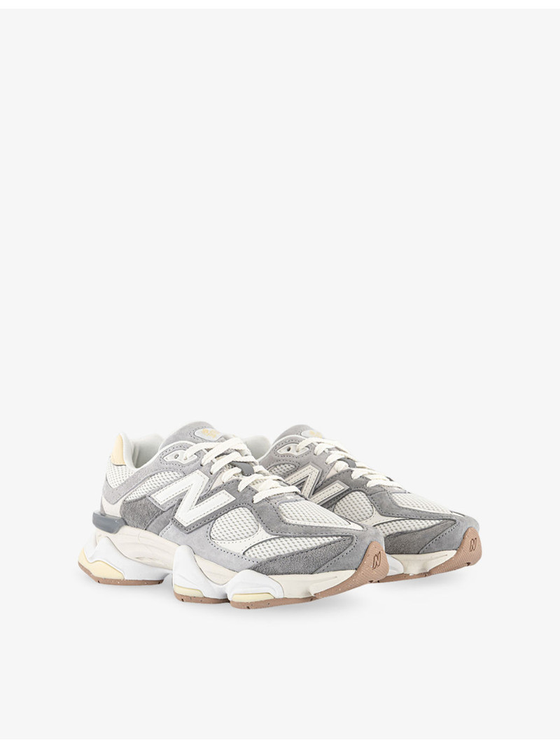 9060 Suede and Mesh Trainers 3