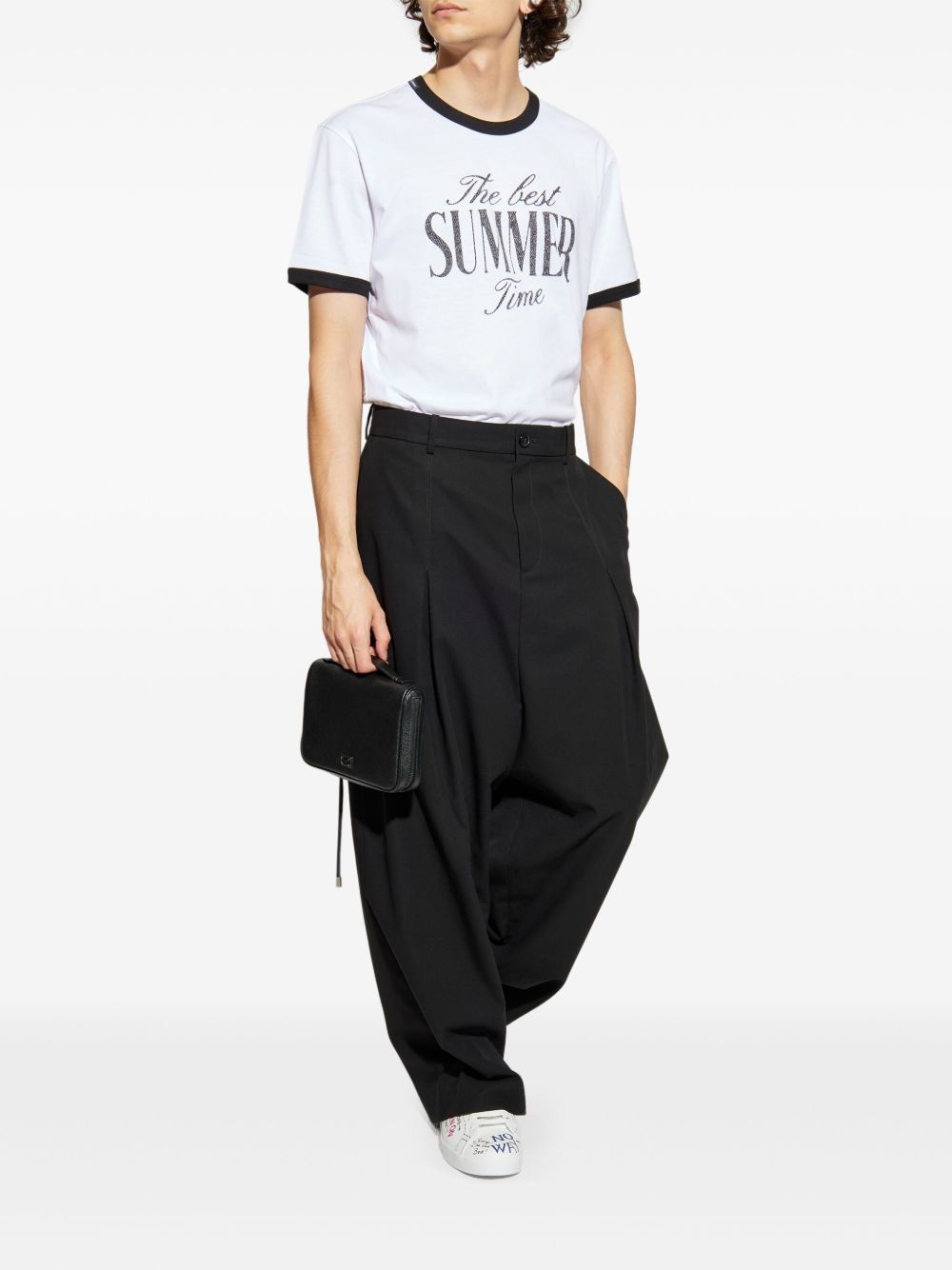 text-print T-shirt - 2