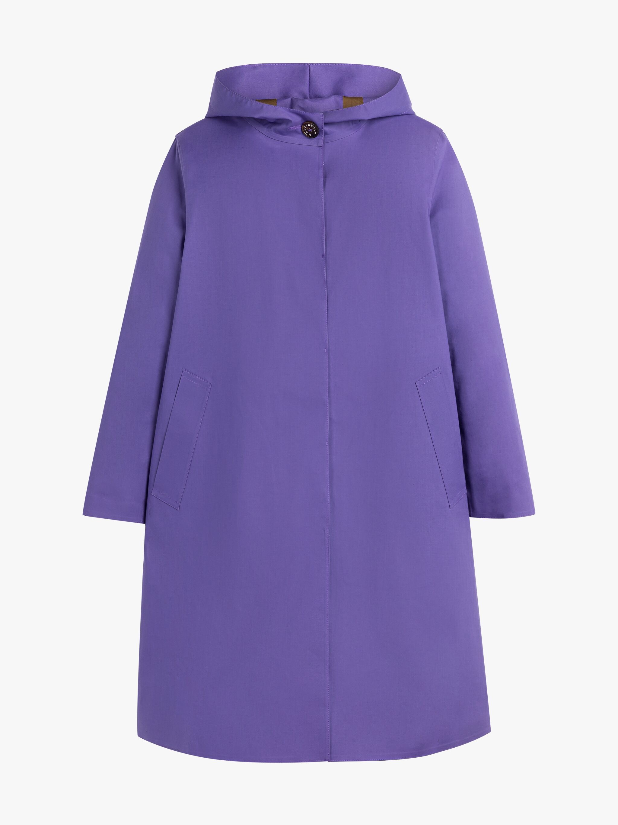 WATTEN PURPLE BONDED COTTON COAT - 1