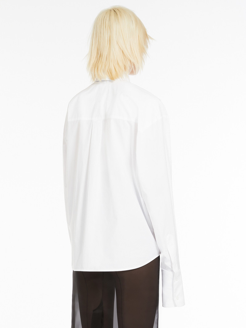 GESSO Oversized poplin shirt 4