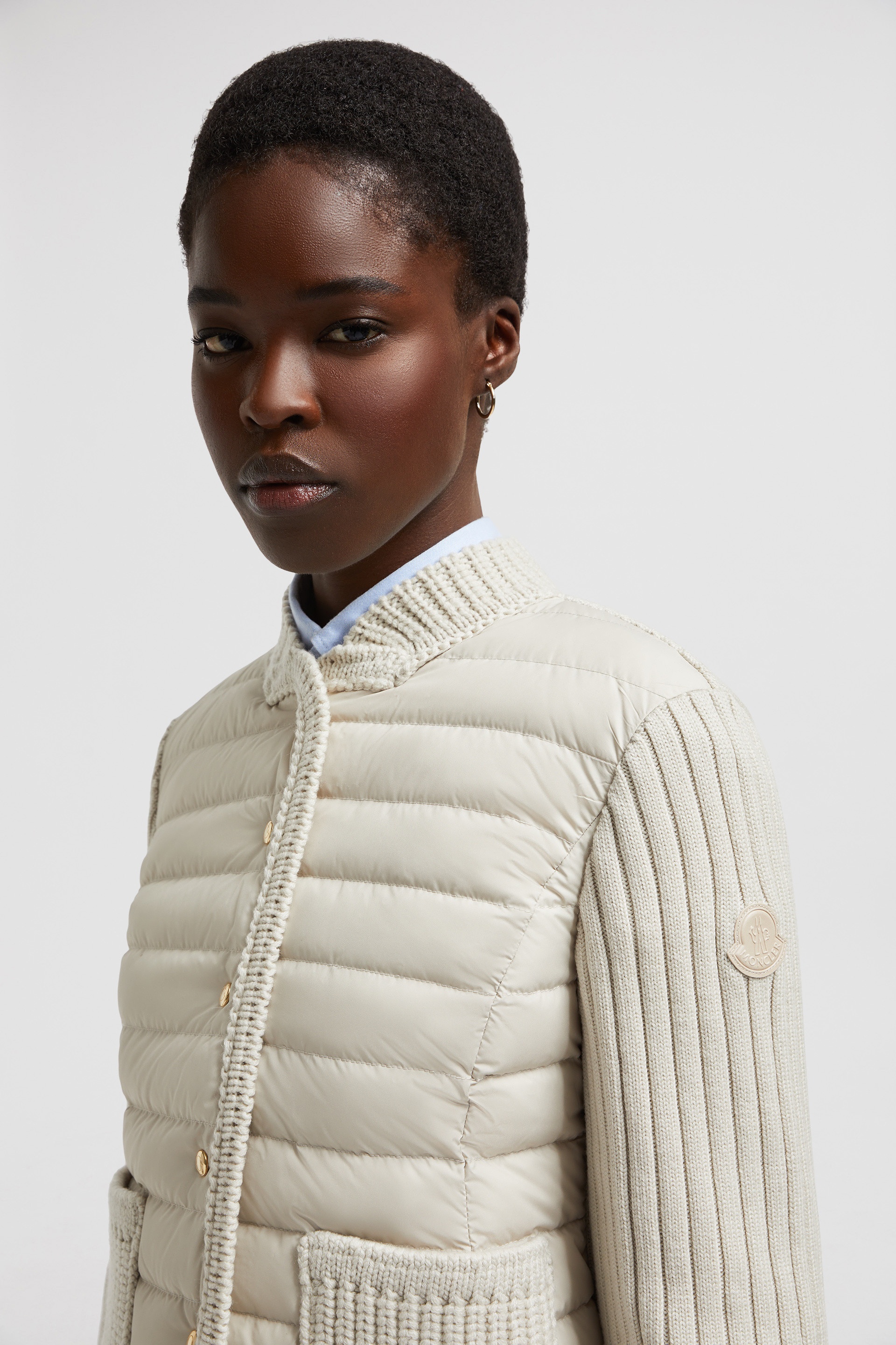 Padded Wool Cardigan - 4