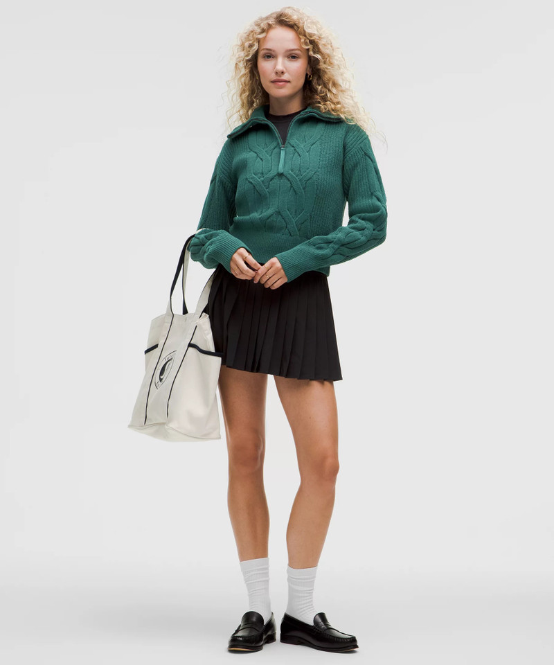 lululemon Cable-Knit Oversized Half Zip outlook