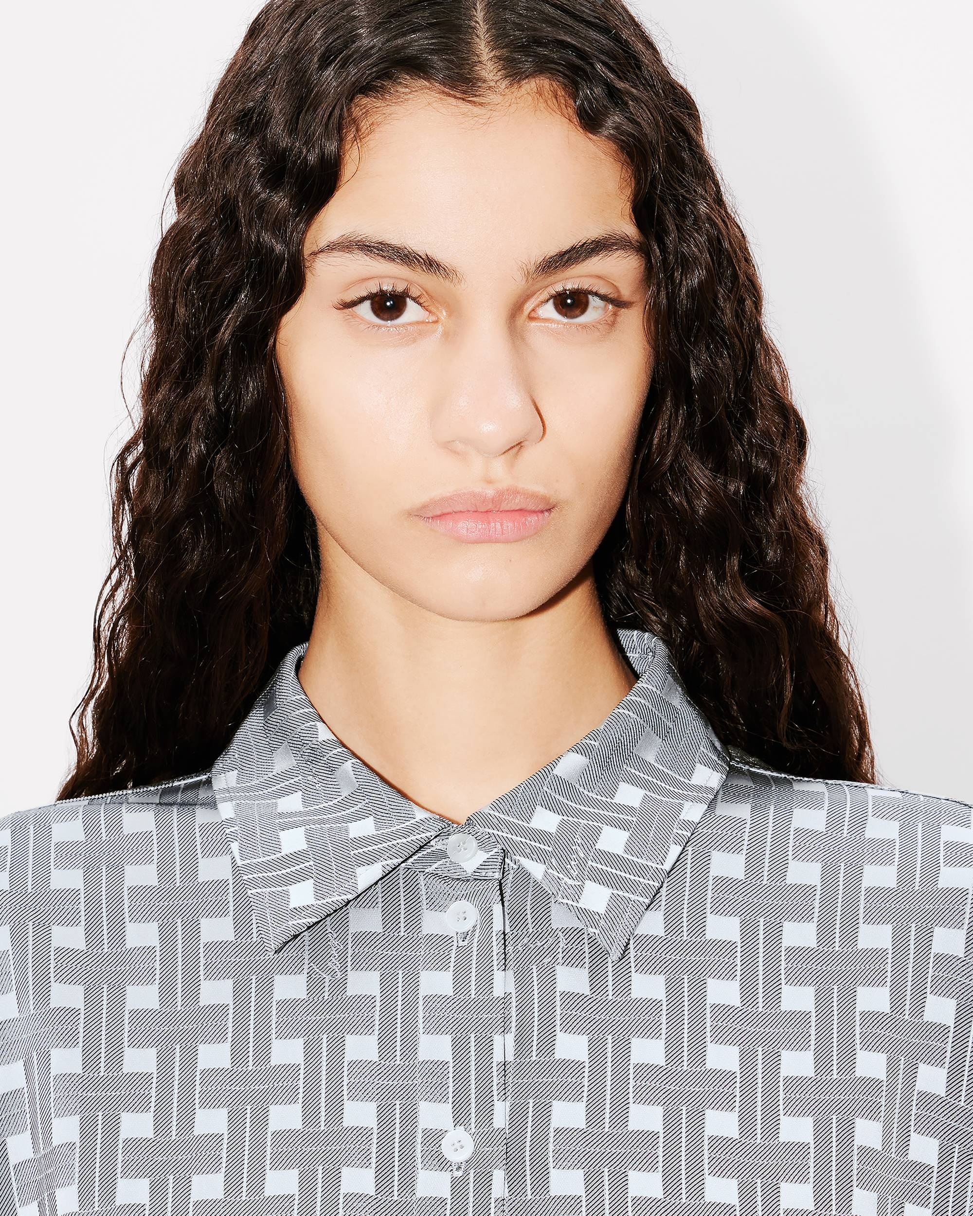 'KENZO Weave' dropped shoulders shirt - 7