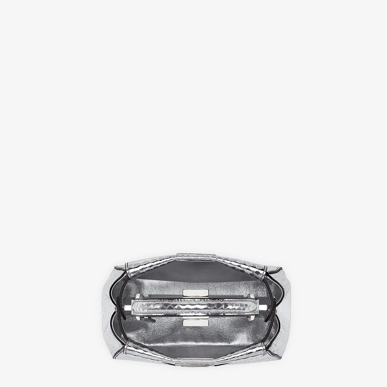 Silver python mini-bag - 4