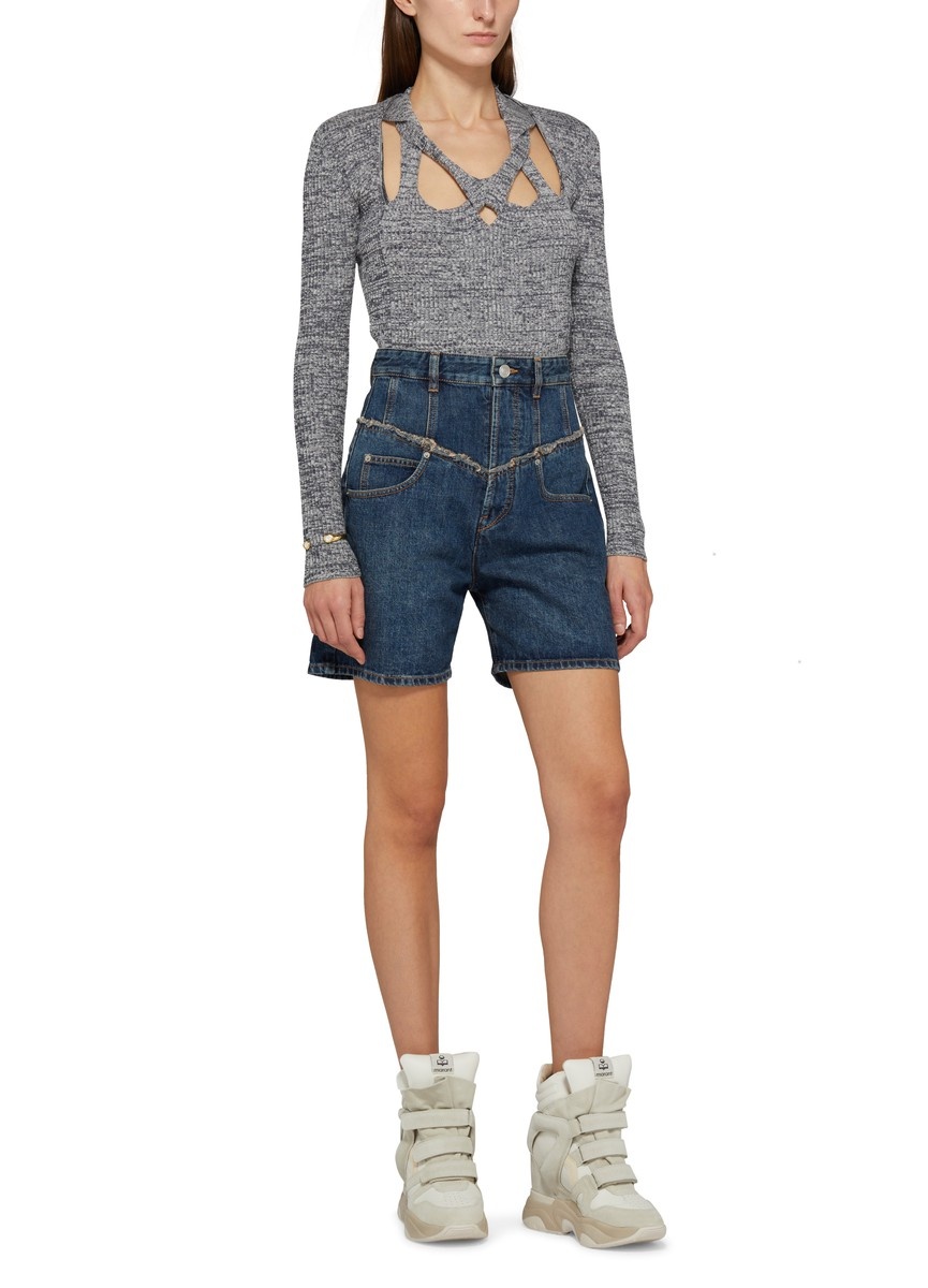 Oreta denim shorts - 2