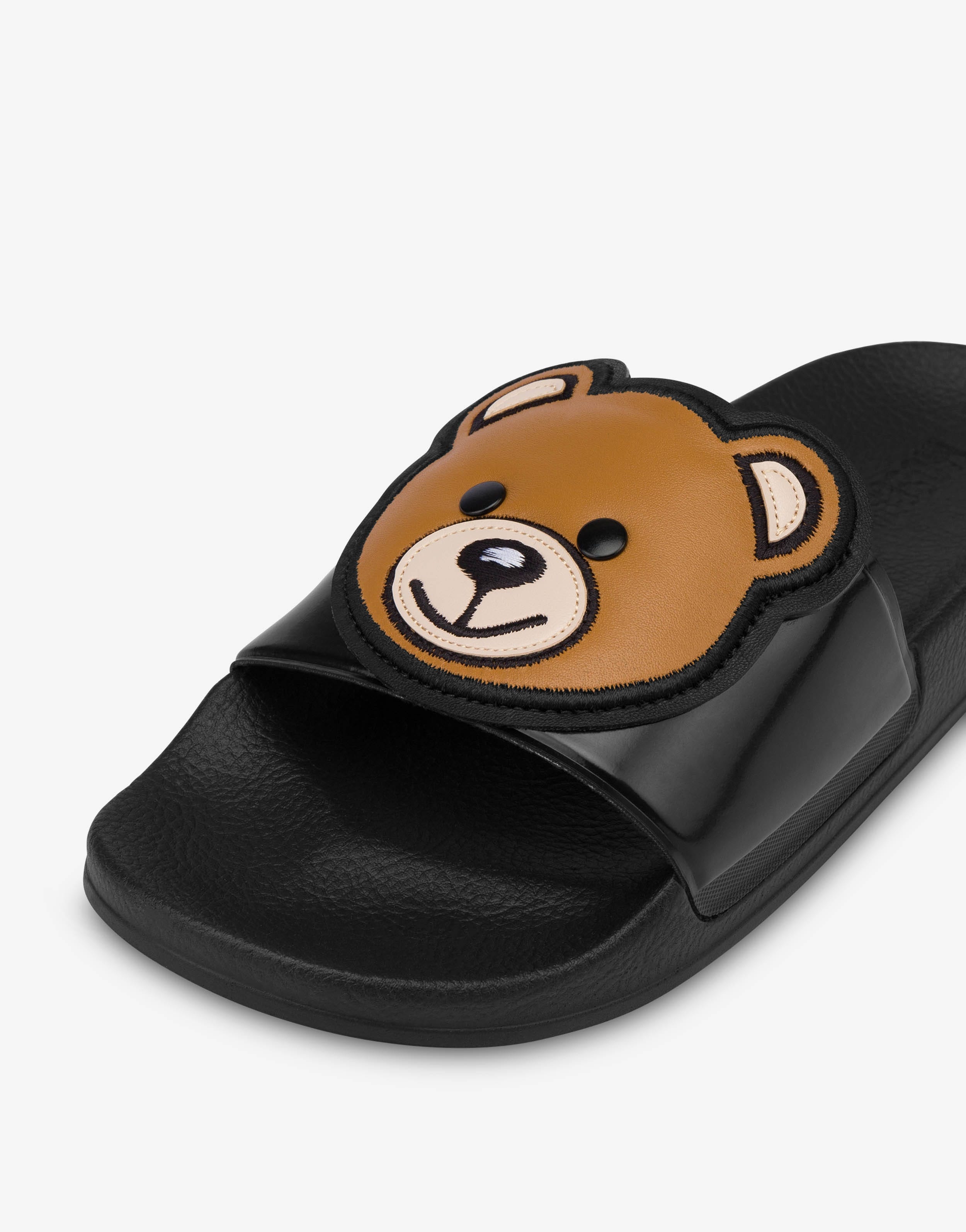 MOSCHINO TEDDY BEAR POOL SLIDES - 4