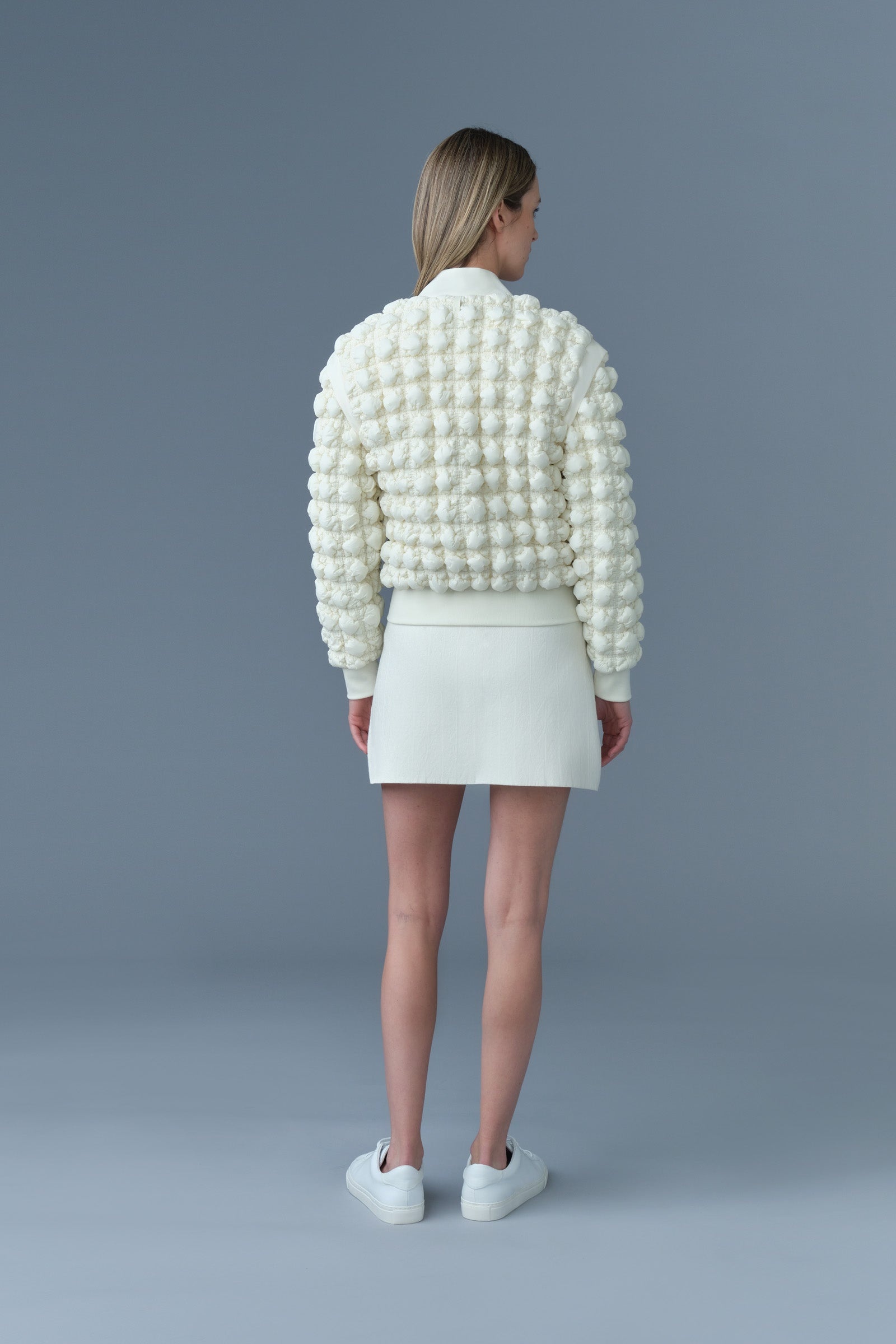 HELEN Diamond Quilted Bomber Jacket - 4