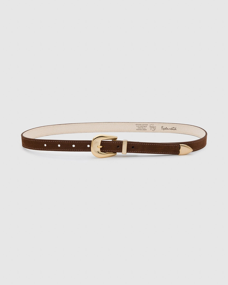 Splendid Skinny Suede Belt outlook