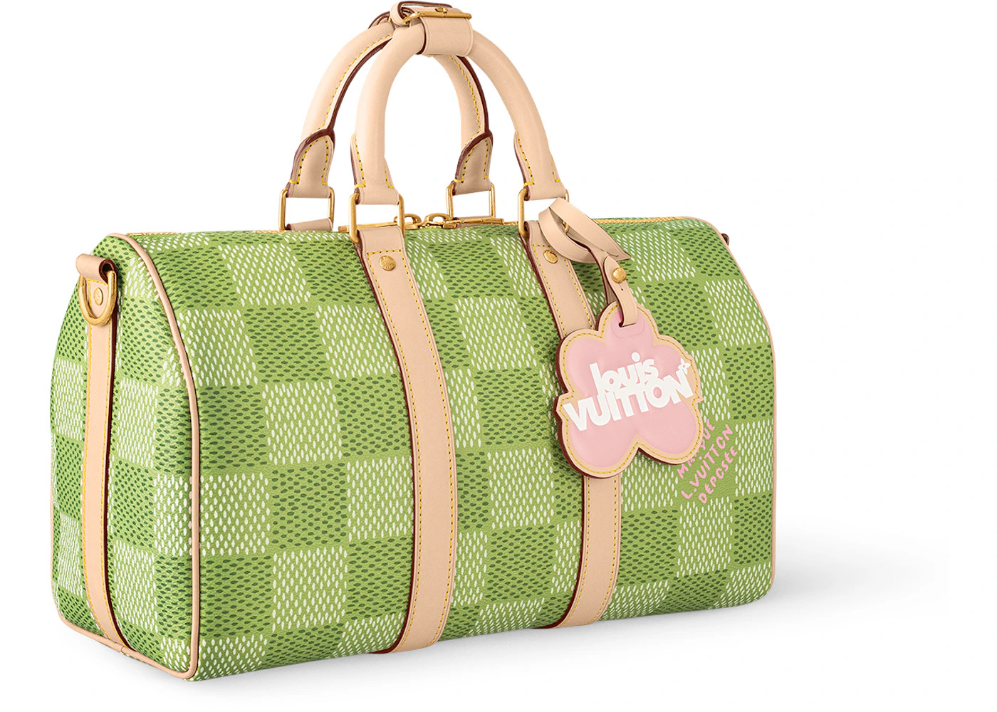 Louis Vuitton by Tyler, the Creator Keepall Bandouliere 35 Green Damier Golf - 2