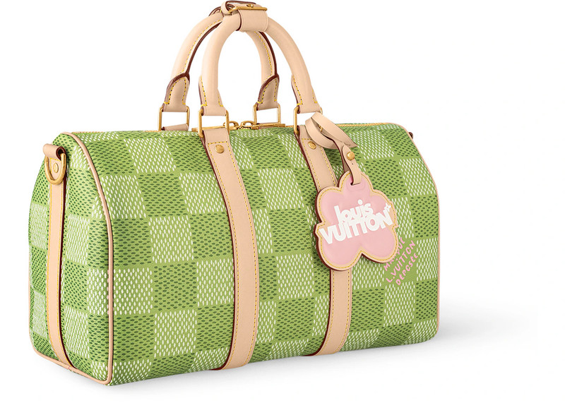 Louis Vuitton Louis Vuitton by Tyler, the Creator Keepall Bandouliere 35 Green Damier Golf outlook
