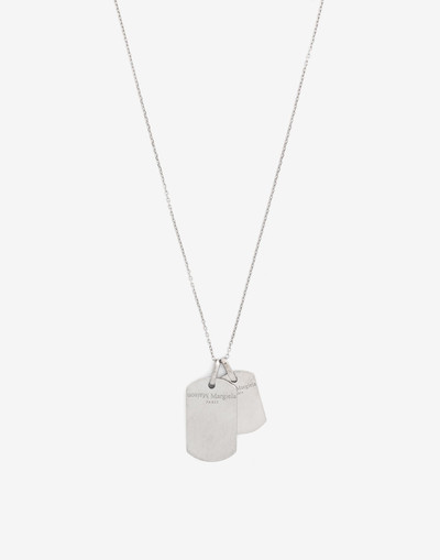 Maison Margiela Tag necklace outlook