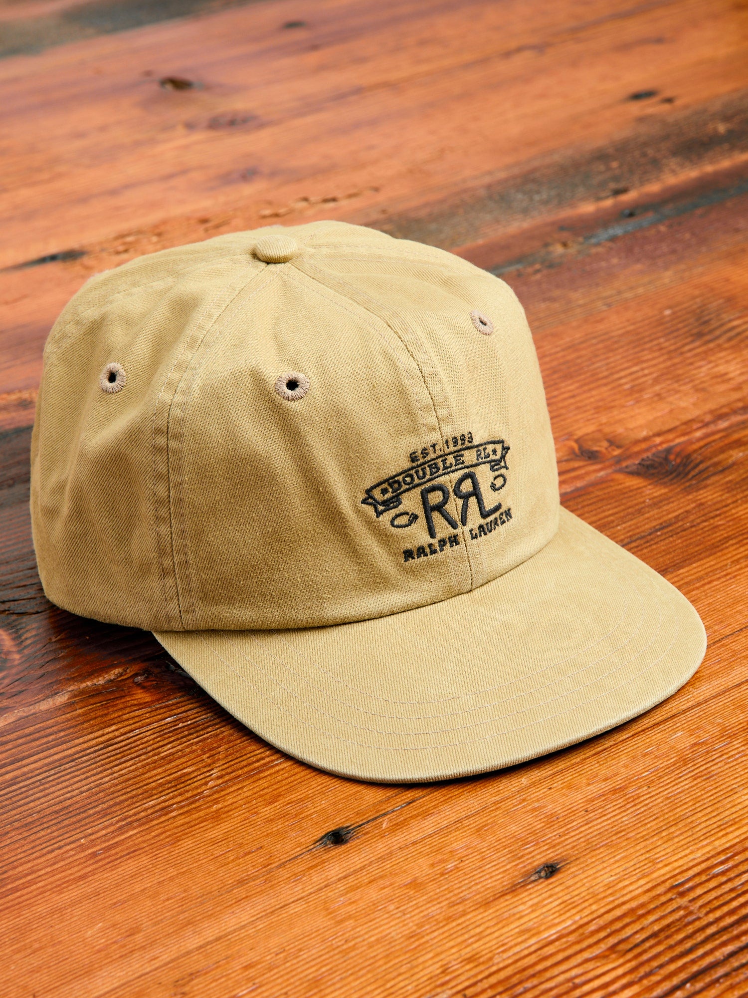 帽子 RRL Ranch Est.1993 Cap RRL Ranch Logo Denim Ball Cap Indigo Rinse | Cultizm