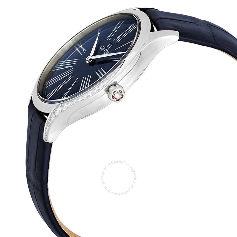 Omega De Ville Blue Dial Ladies Watch 428.18.36.60.03.001 - 2