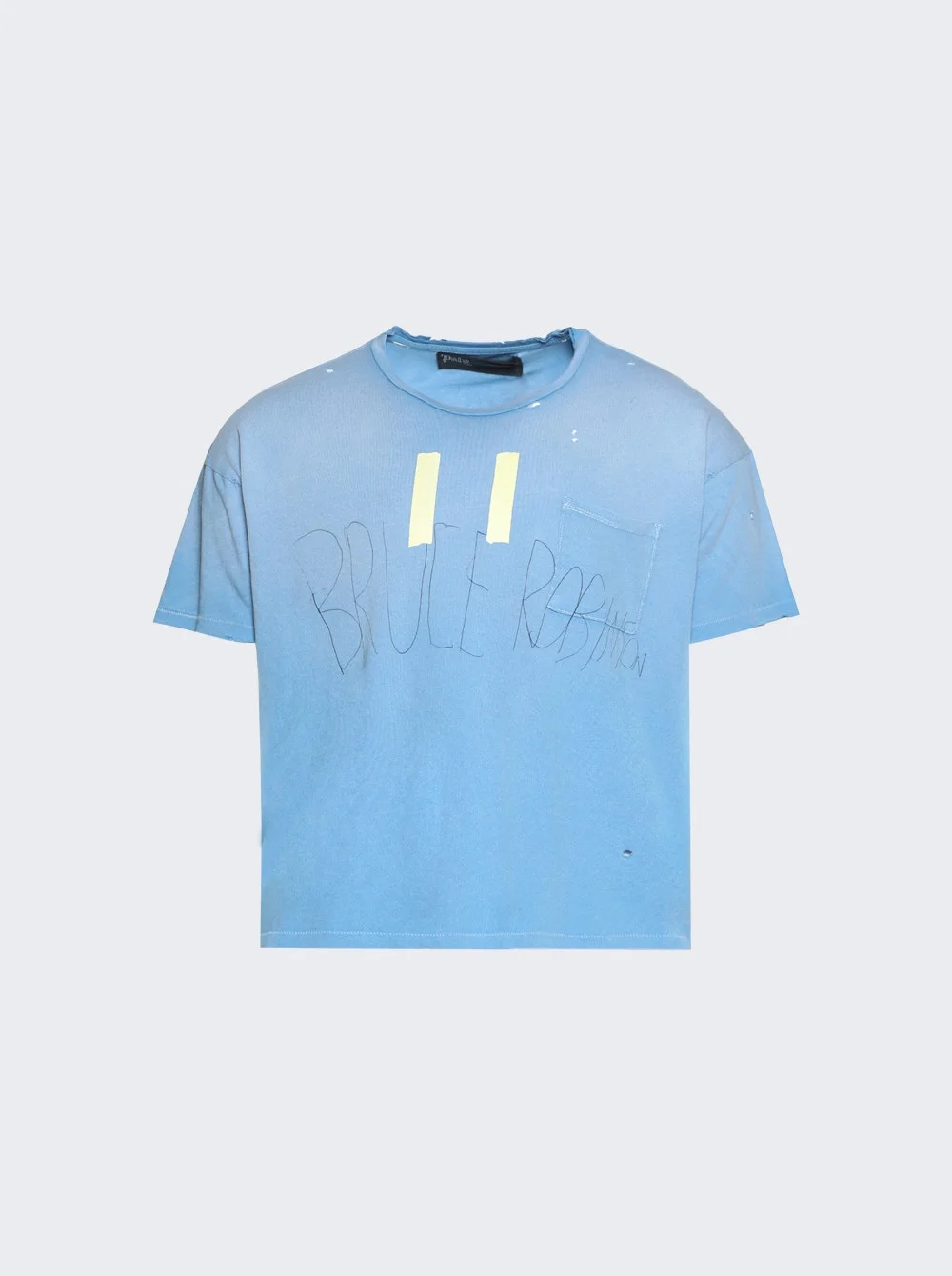 Bruce Pocket Tee Light Blue - 1