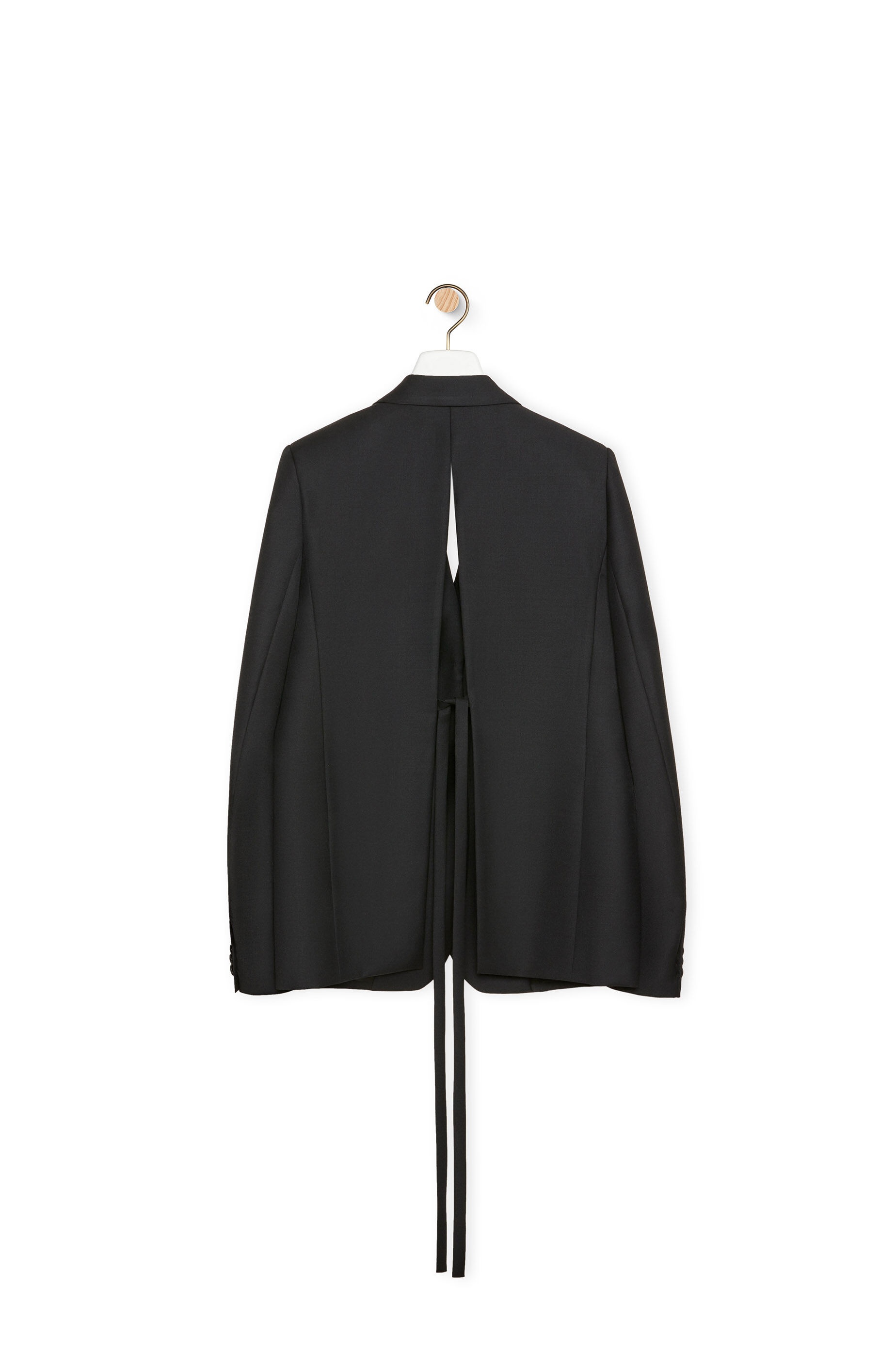 Tailored jacket in wool twill - 2