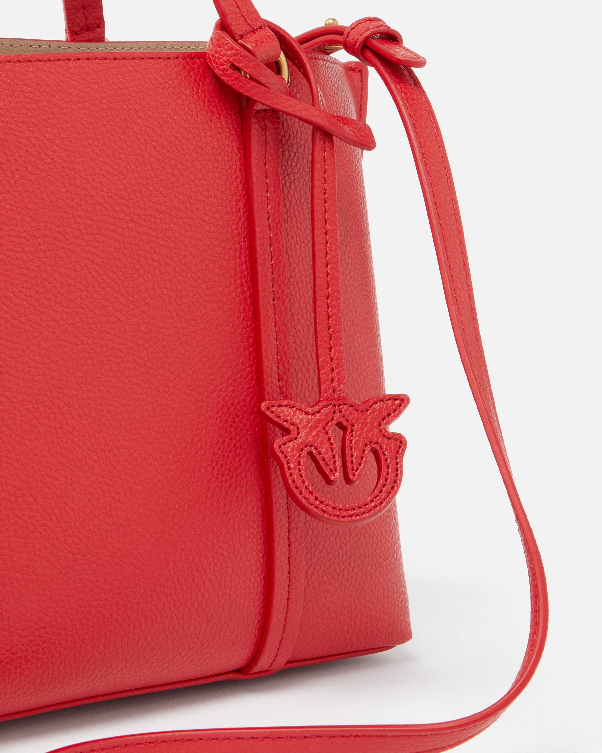 LARGE TUMBLED LEATHER SHOPPER BAG - 3