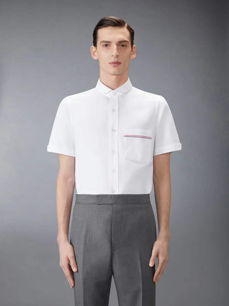 Rwb Embroidery Short Sleeve Shirt Men - 2