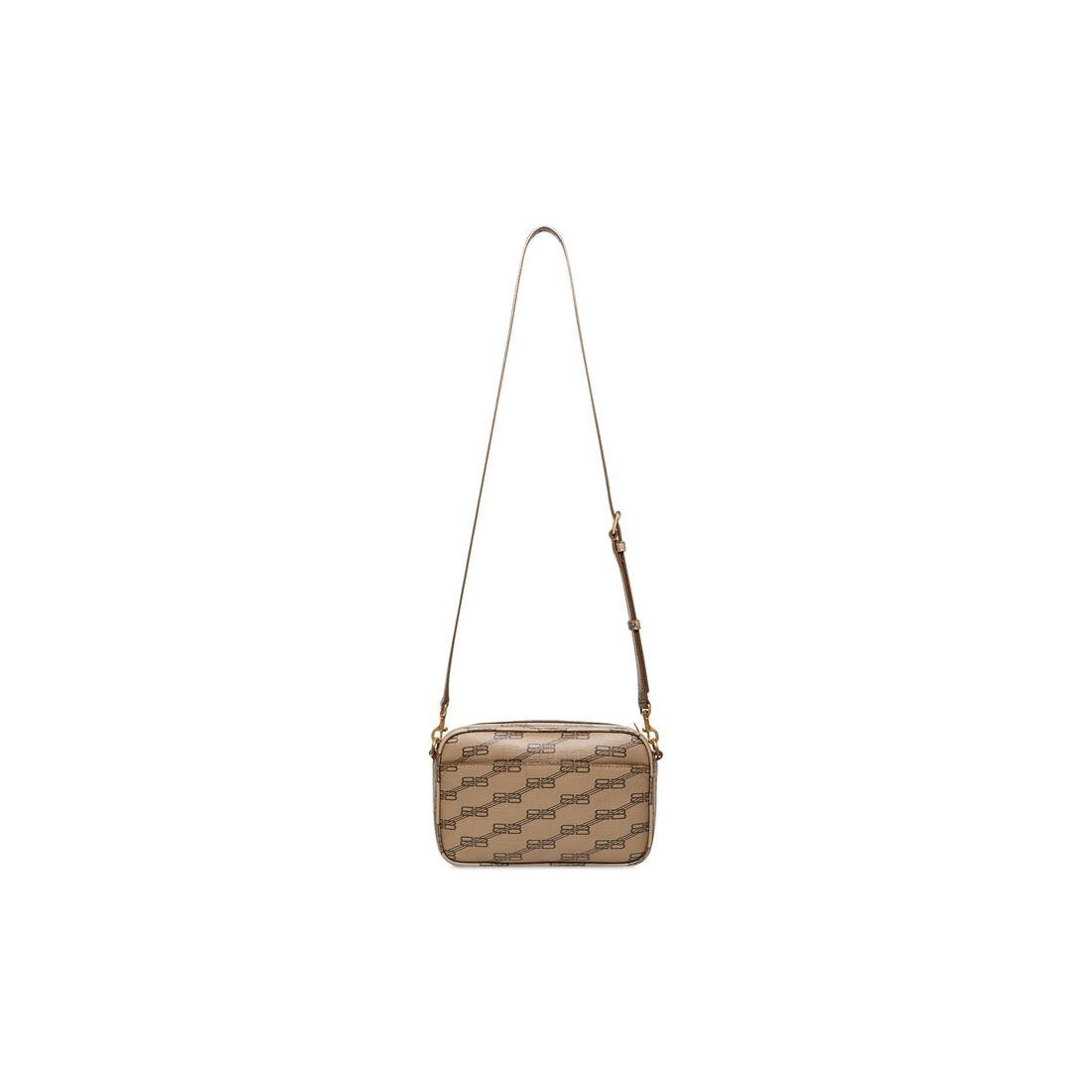 signature small camera bag bb monogram coated canvas - 5