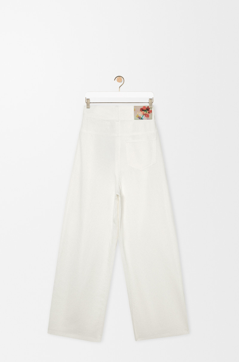 Loewe Wrap jeans in denim outlook