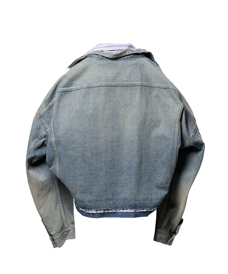 Triple Layered Denim Jacket 15