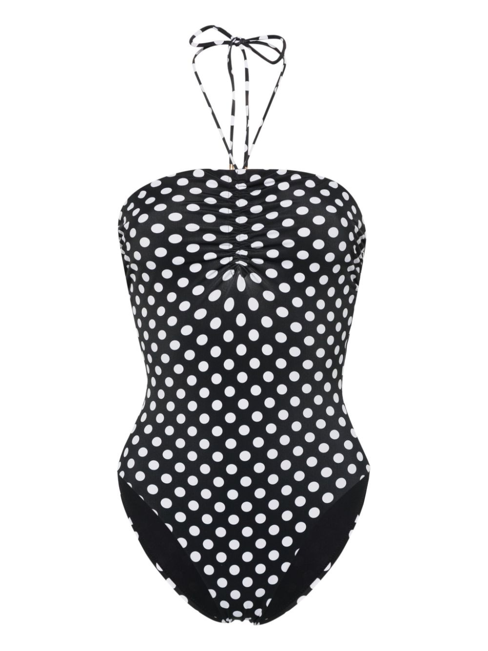 polka-dot swimsuit - 1