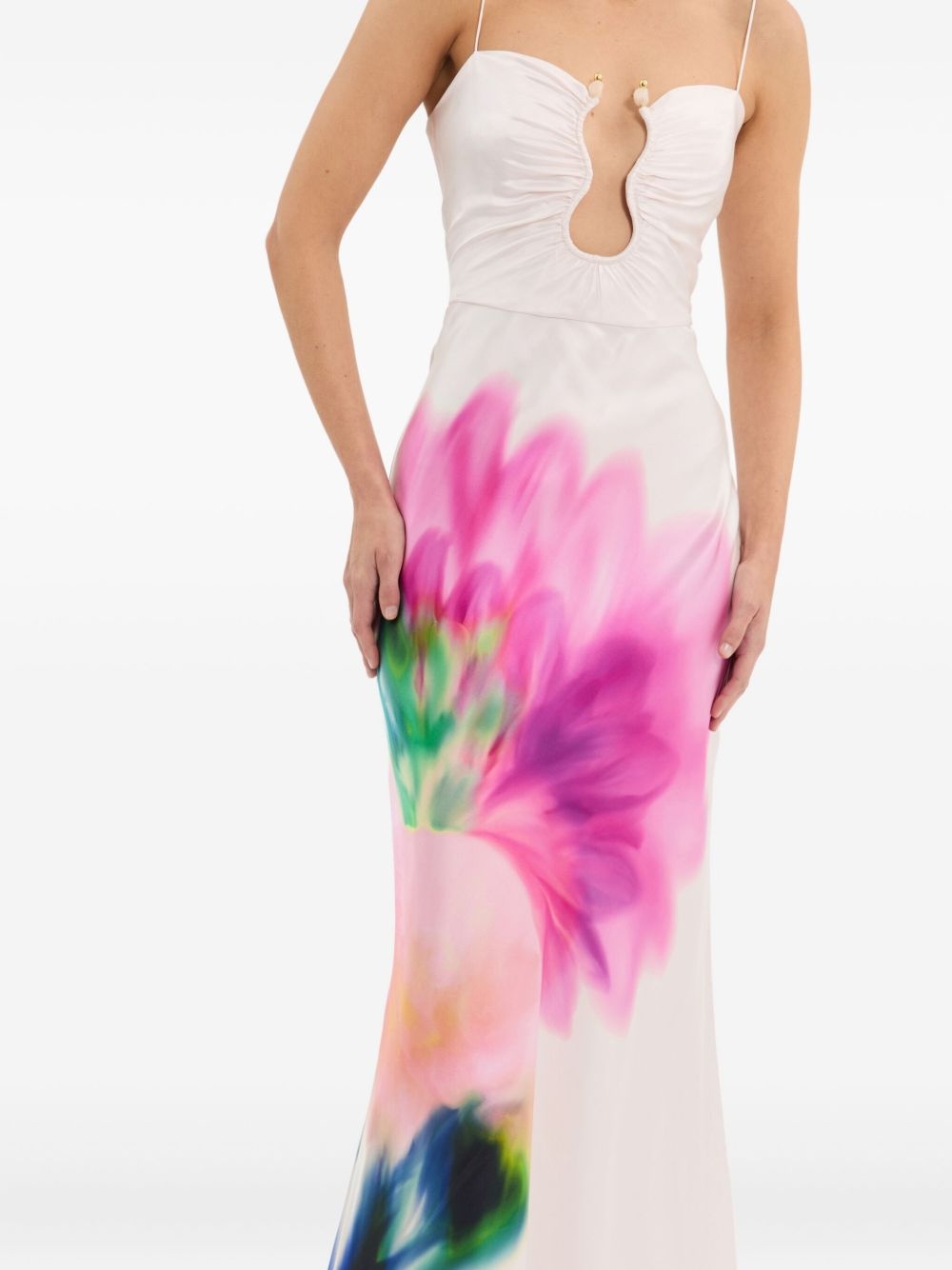 floral-print dress - 5